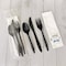 Boardwalk Six-Piece Cutlery Kit, Fork/Knife/Napkin/Pepper/Salt/Spoon, Black, 250PK BWKCOMBO6KIT - alternate 4